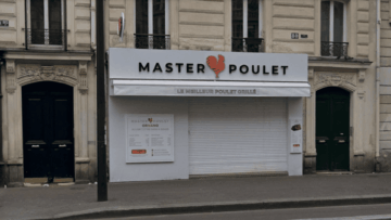 façade fermée de master poulet à paris