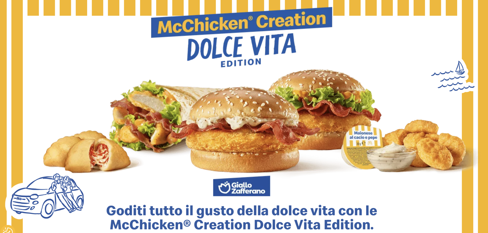 mcchicken dolce vita edition: gusto italiano