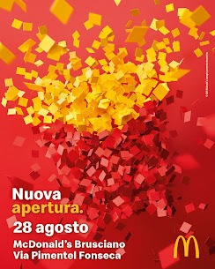 nuova apertura mcdonald’s brusciano, 28 agosto
