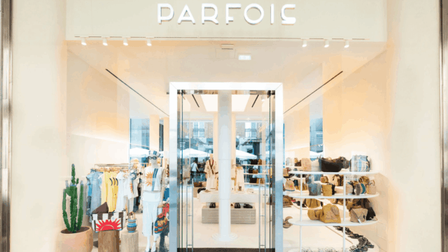 boutique parfois: vitrine chic et Élégante