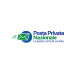 logo posta privata nazionale blu e verde