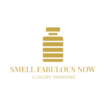 luxury gold perfume vending logo