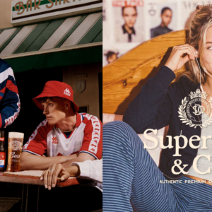 pubblicità superdry & co: streetwear retro lifestyle