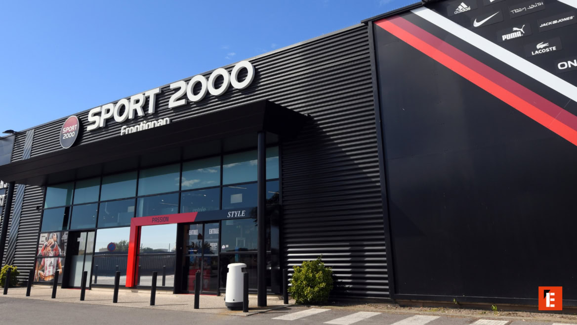 façade sport 2000 frontignan, boutique sportive moderne