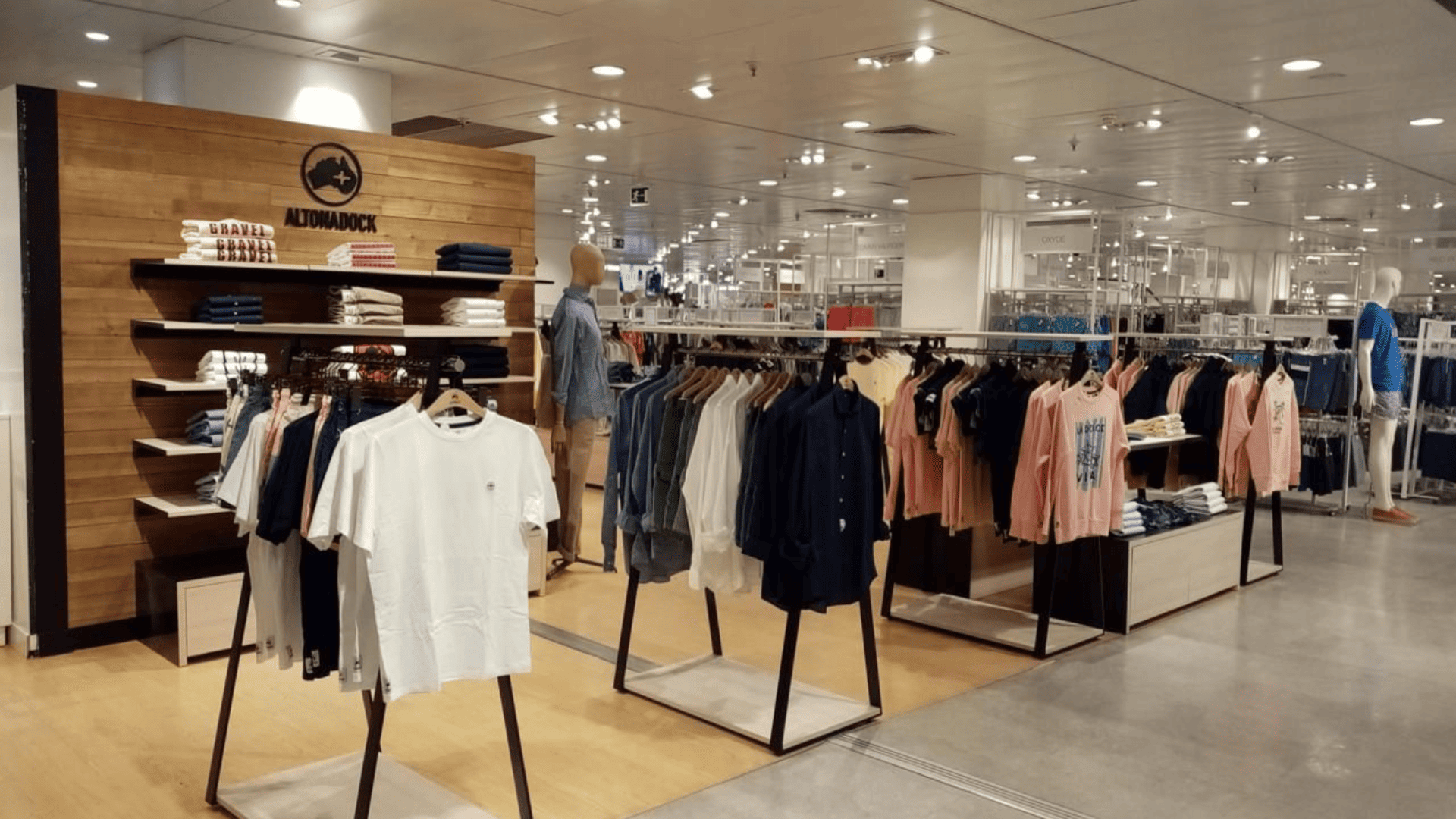 interior de tienda de moda masculina autumnduck