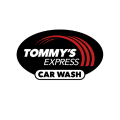 tommy’s express car wash logo with red accent