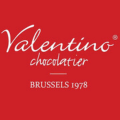 logo valentino chocolatier, bruxelles 1978