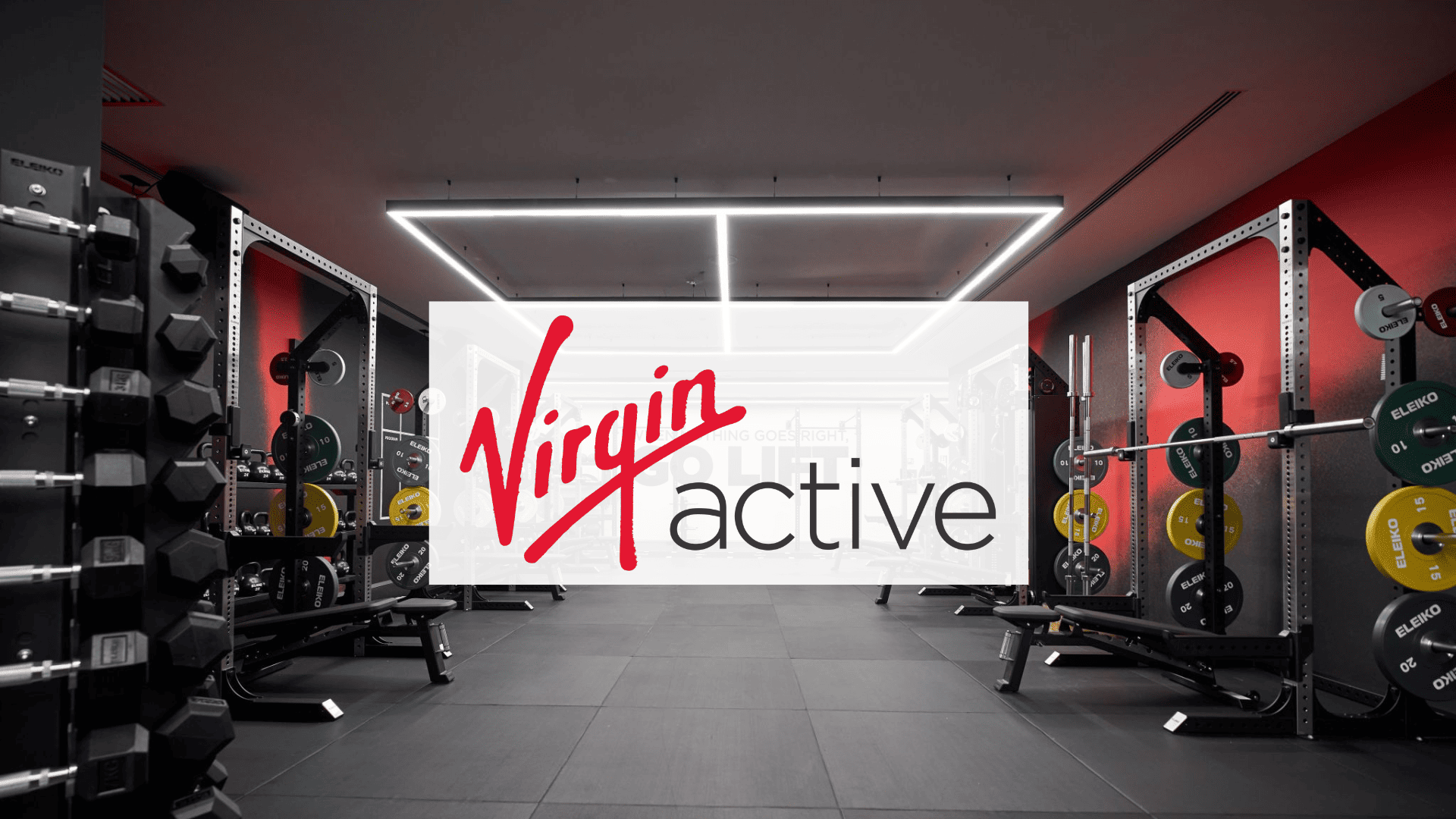intérieur de salle virgin active haut de gamme