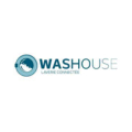 logo washouse bleu vert pour services de nettoyage