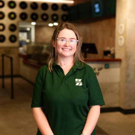 portrait of a smiling zambrero employee
