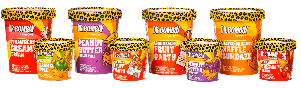 gamme de glaces artisanales gourmandes