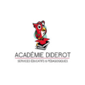 logo académie diderot : hibou Éducatif sur livre