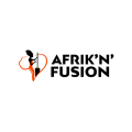 logo afrik’n fusion noir et orange