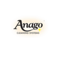 anago cleaning systems logo with yellow sparkle