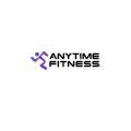 anytime fitness logo in purple and black
