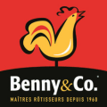 logo benny & co. – rôtisserie et falafels