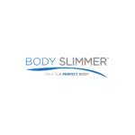 logo body slimmer bleu et gris, slogan minceur
