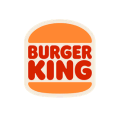 burger king logo on white background
