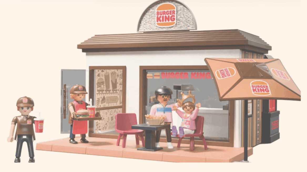 burger king jouet avec figurines playmobil