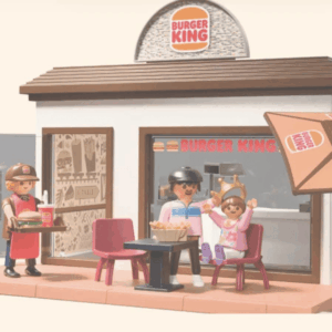 burger king jouet avec figurines playmobil