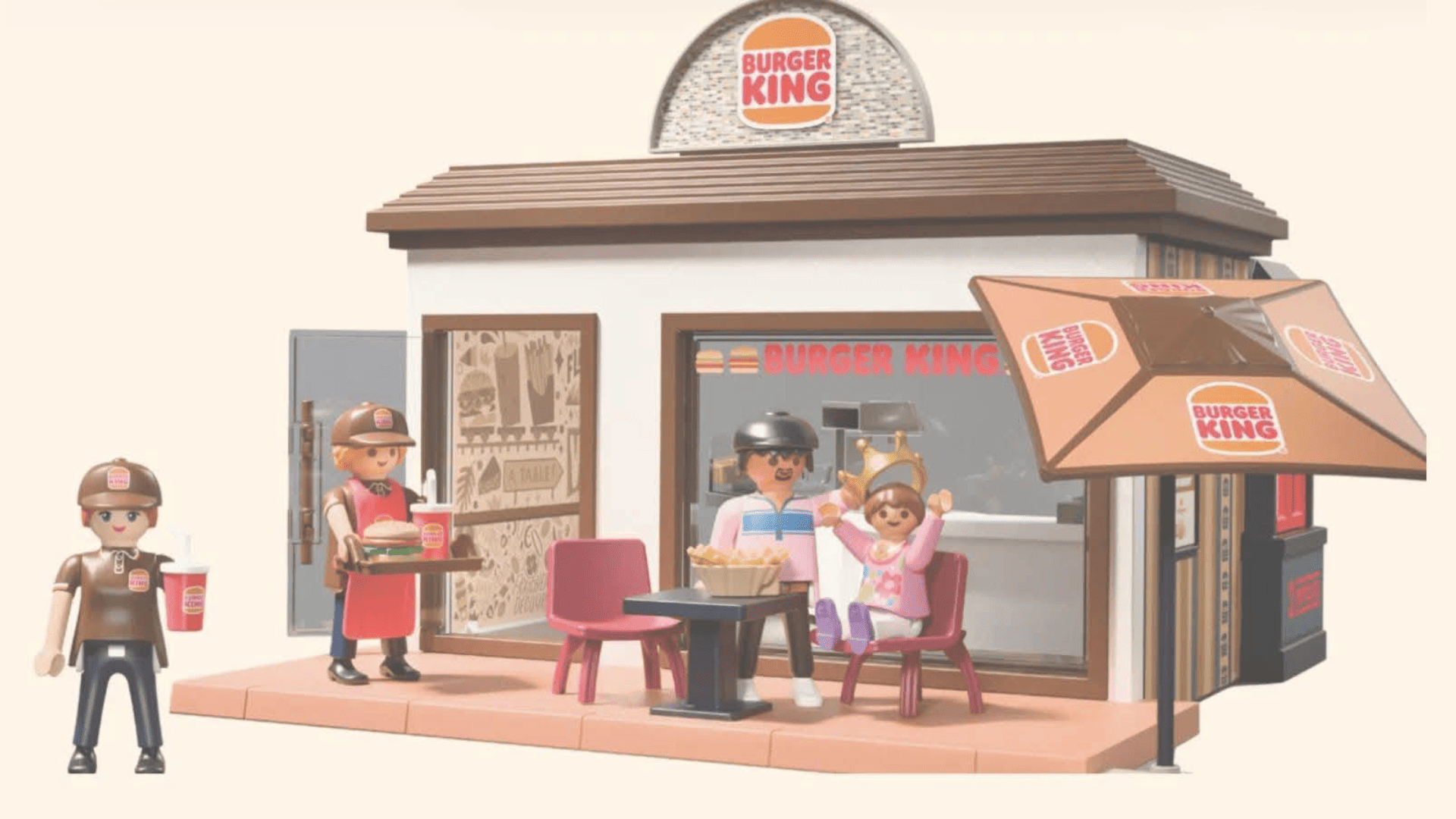 burger king jouet avec figurines playmobil