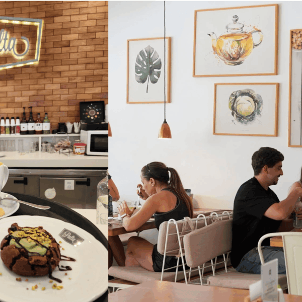 interior de café brunch palta con ambiente acogedor