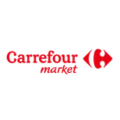 logo carrefour market rouge sur fond blanc