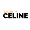 logo minimaliste celine bakery noir et orange