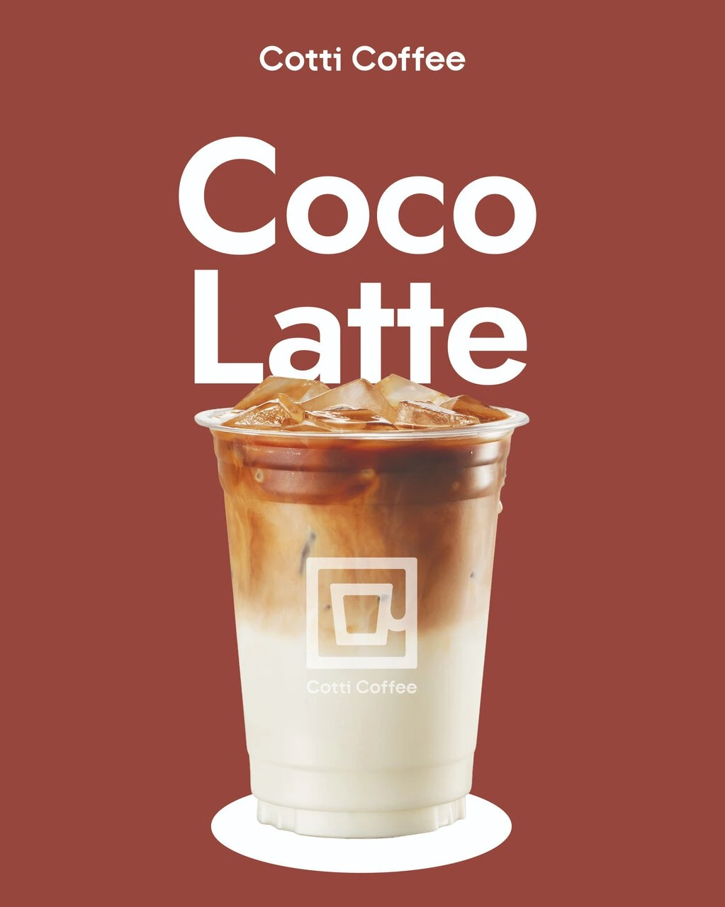 coco latte cotti coffee, boisson glacée au café et lait