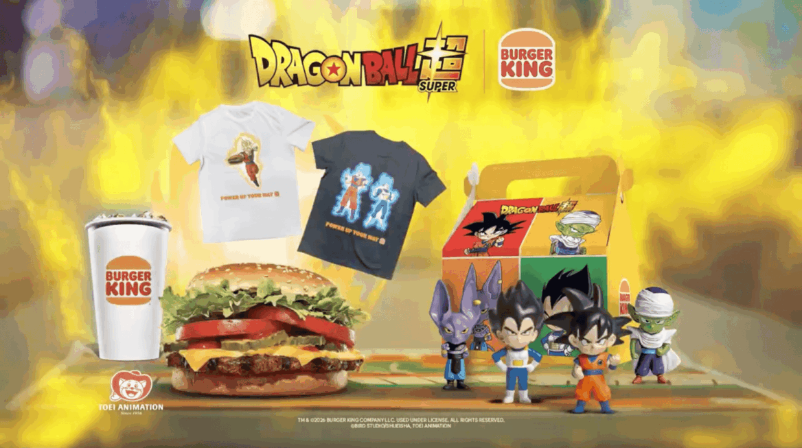 dragon ball super et burger king : promo officielle