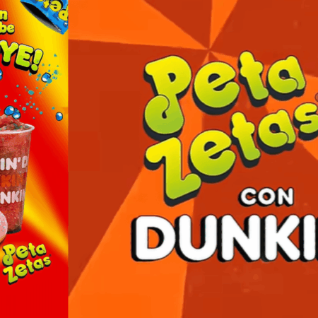 frozen dunkin’ con peta zetas y donut
