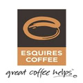 esquires coffee logo with great coffee helps slogan