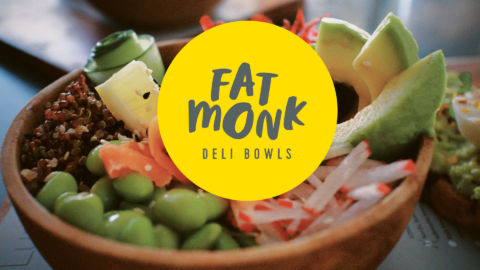 fat monk deli bowl mit avocado und reis