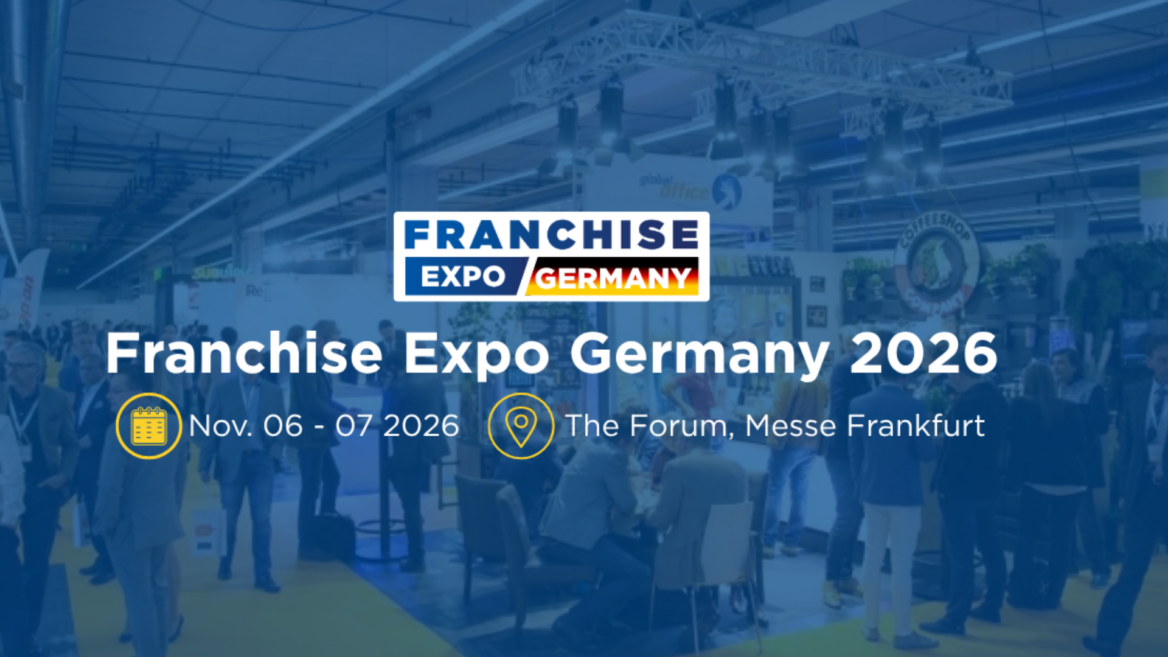 franchise expo germany 2026: messebanner frankfurt