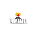 logo minimaliste fritapapa pour stand de frites