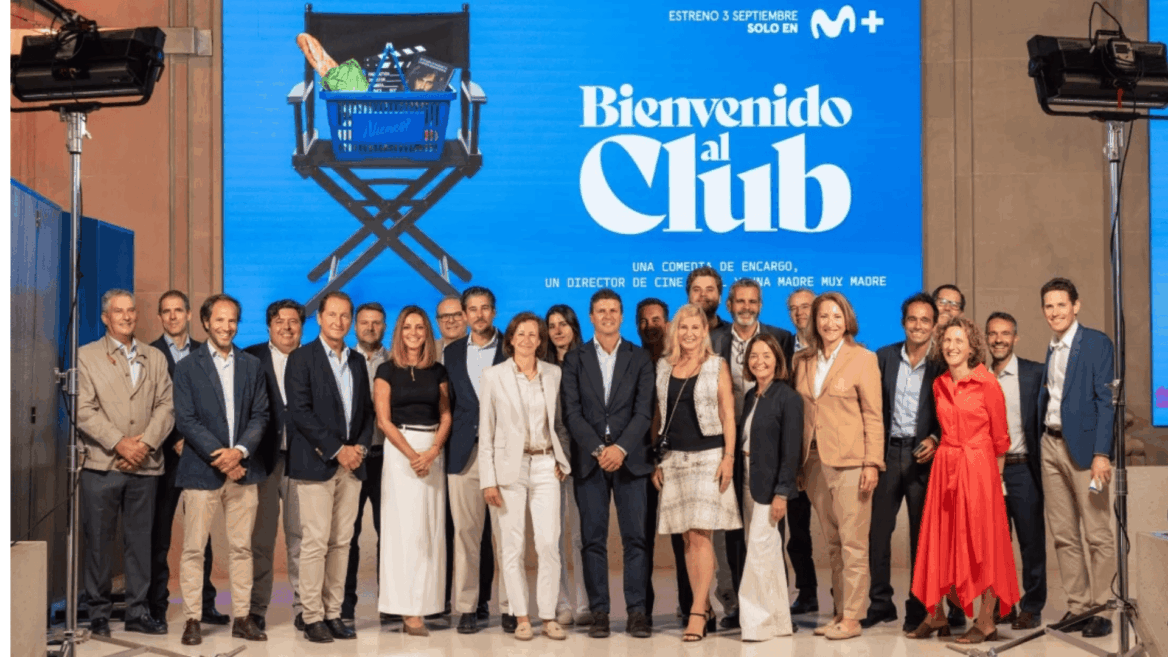 presentación de «bienvenido al club» en prensa