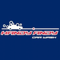 hands on9 car wash logo design