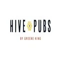 hive pubs logo with yellow honeycomb icon