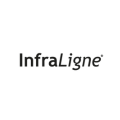 logo infraligne minimaliste noir et orange
