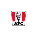 logo kfc minimaliste avec colonel sanders