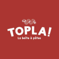 logo topla! rouge, la boîte à pâtes