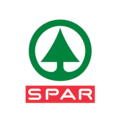 logo spar vert et rouge sur fond blanc