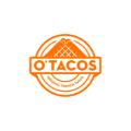 logo tacos orange vintage minimaliste