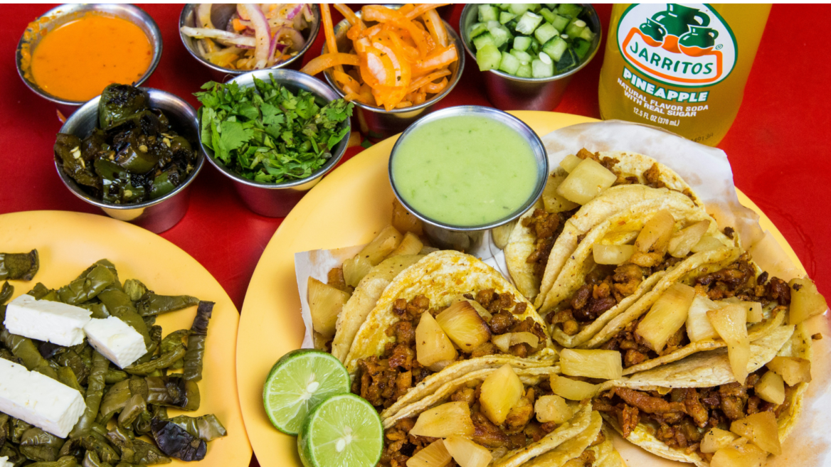 mexican tacos À l’ananas et soda jarritos