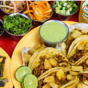 mexican tacos À l’ananas et soda jarritos