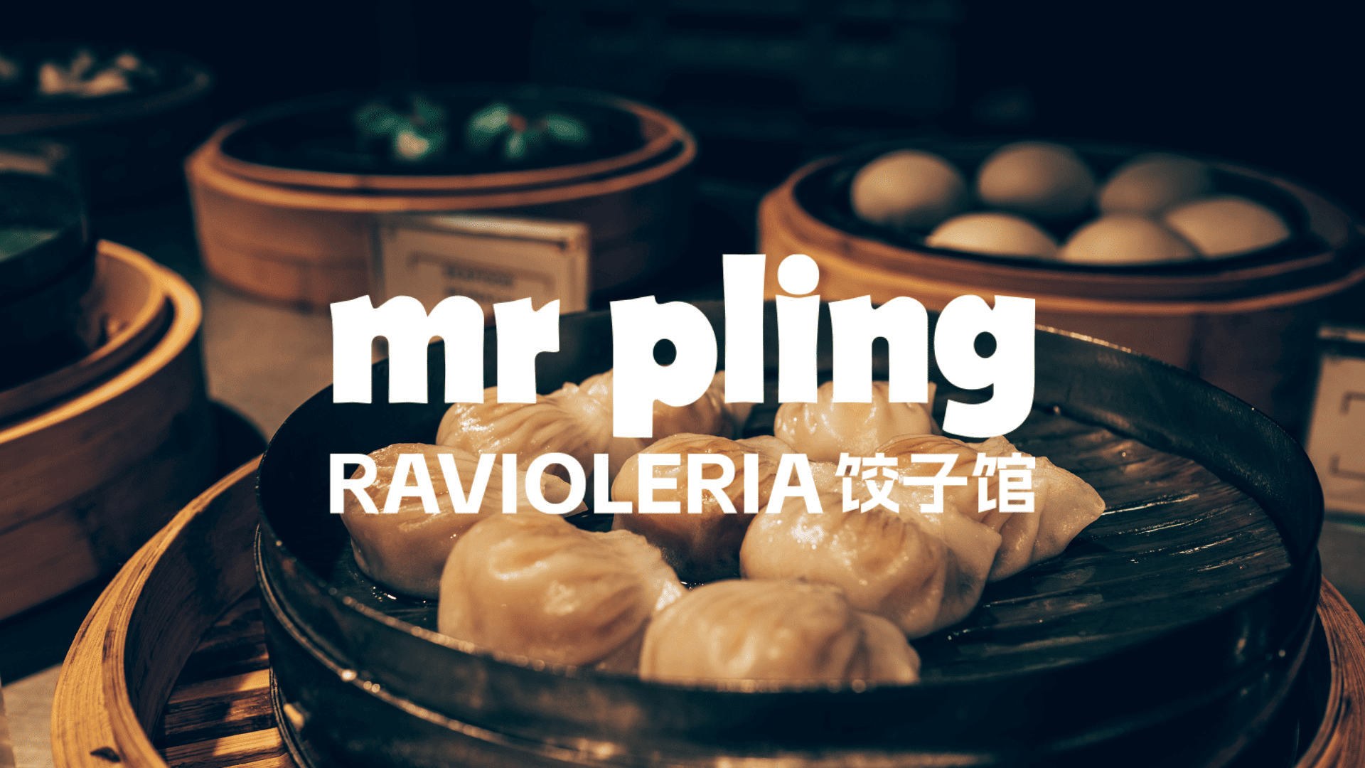 logo mr pling: ravioli e dim sum asiatica