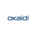 logo okaïdi bleu sur fond blanc