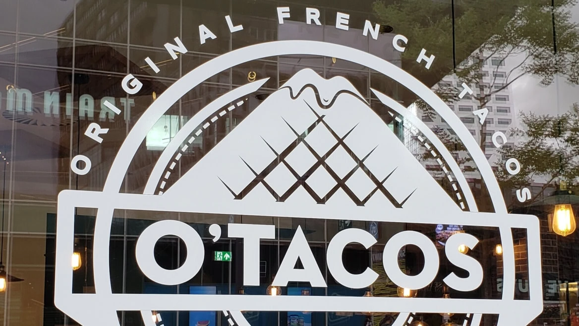 vitrine o’tacos : logo original french tacos