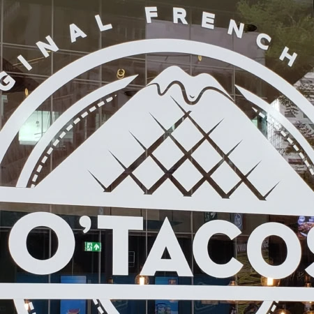 vitrine o’tacos : logo original french tacos