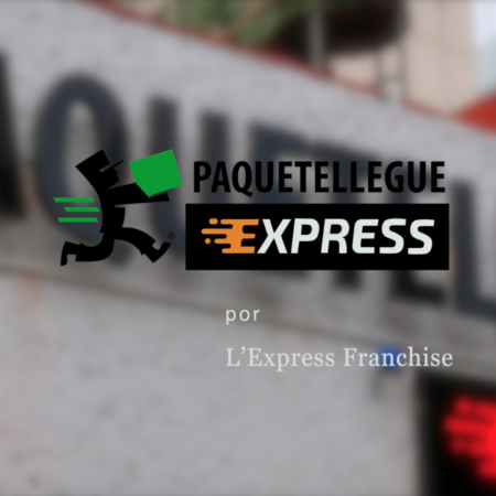 logo de paquetellegue express y l’express franchise